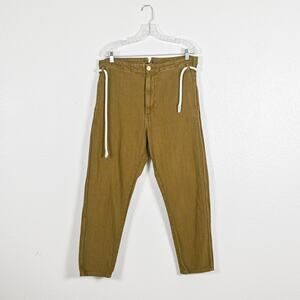 Prospective Flow Men's Kaze Olive 10oz Herringbone Japanese Military Pant sz 36